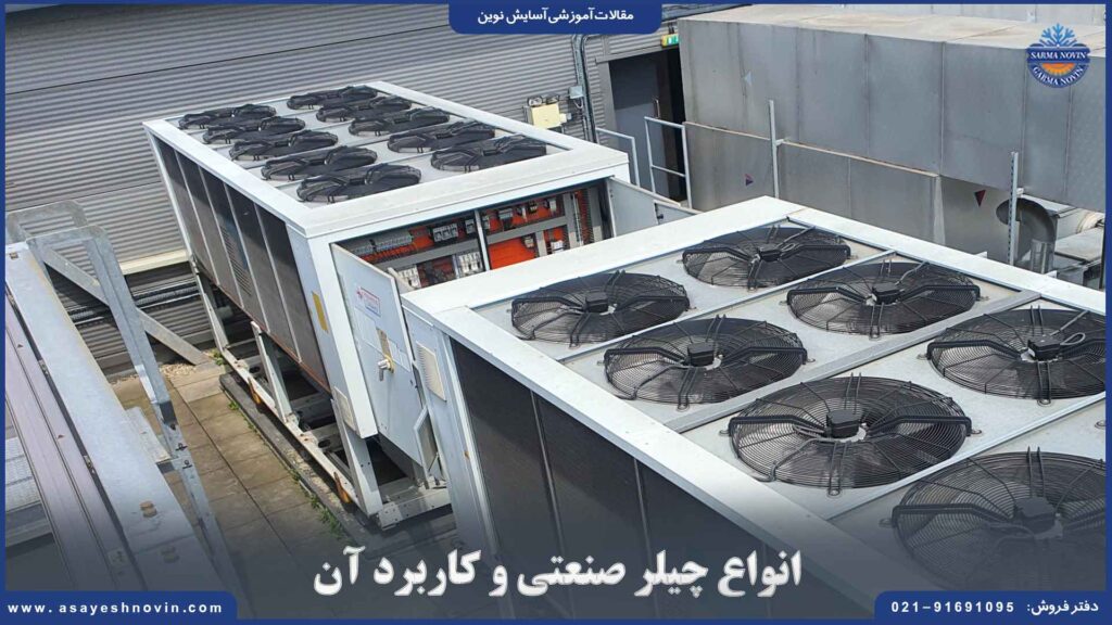 انواع چیلر صنعتی و کاربرد آن‌