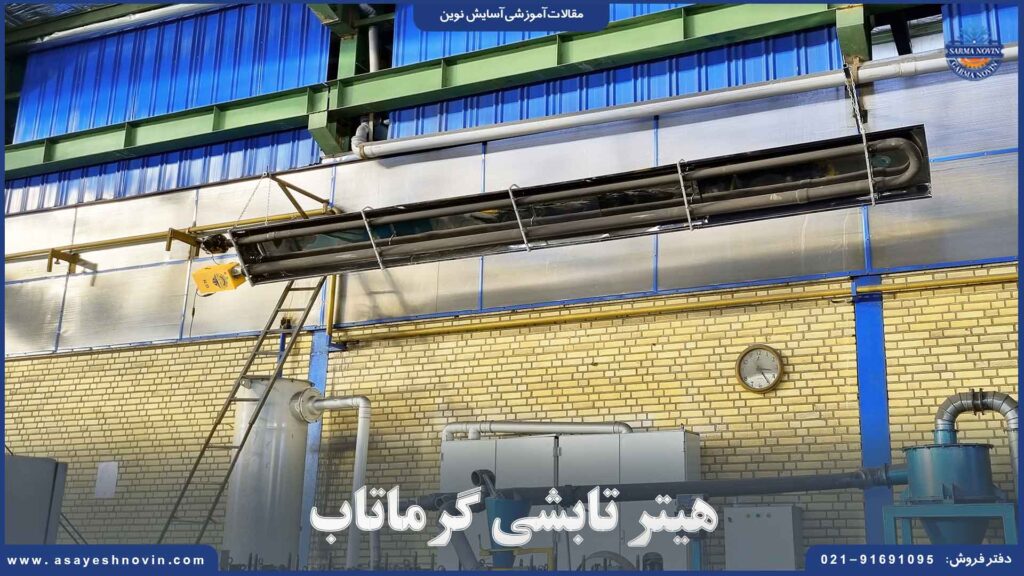 هیتر تابشی گرماتاب در گرمایش کارخانه